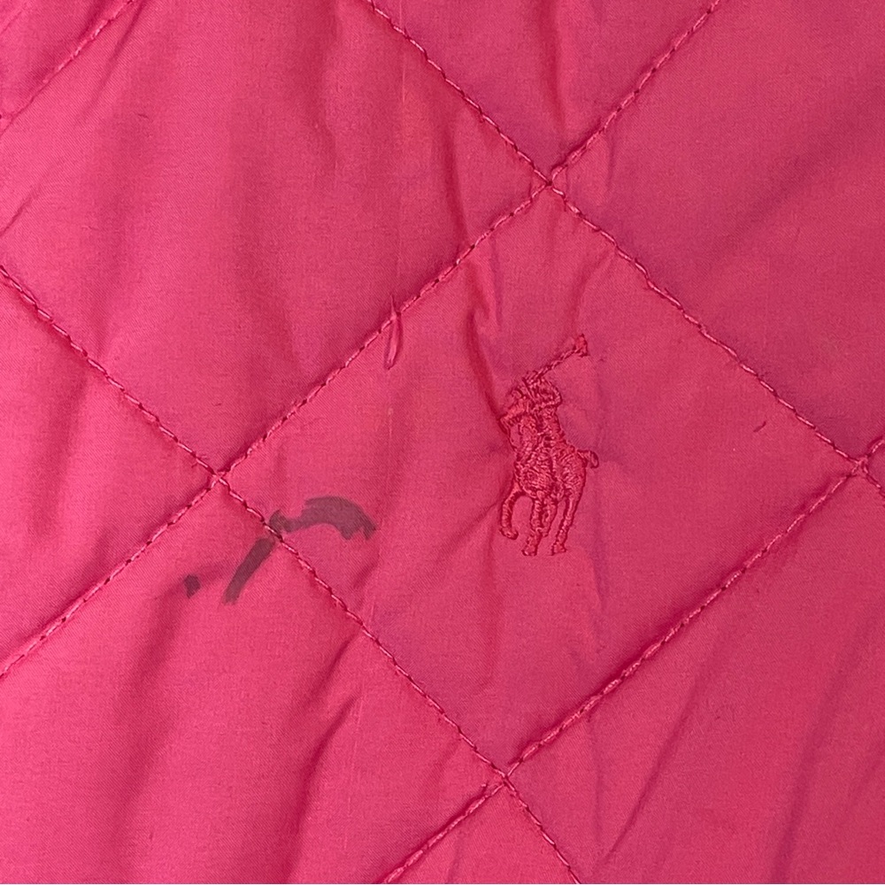 Polo Ralph Lauren Girl's Pink Quilted Style Jacket Casual - Picture 5 of 8